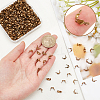 600Pcs Brass End Bead Tips KK-NB0001-64-3
