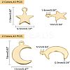 304 Stainless Steel Charms & Pendants STAS-UN0016-60-2