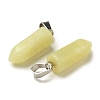 Natural Xiuyan Jade Pendants G-Z067-07P-08-3