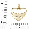 Brass Micro Pave Cubic Zirconia Pendants KK-D409-35G-3