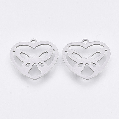 Non-Tarnish 201 Stainless Steel Pendants LS-STAS-T044-126P-1