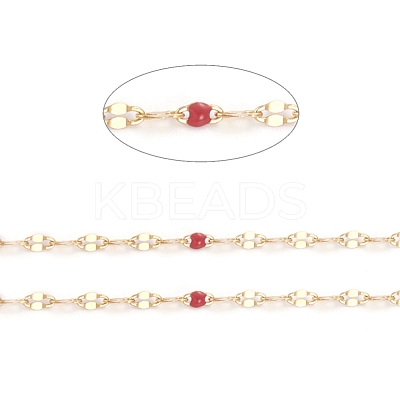 Handmade 304 Stainless Steel Dapped Chains CHS-D026-16B-G-1