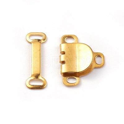 Brass Trouser Fasteners FIND-WH0043-02D-1