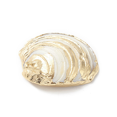 Natural Sea Shell Pendants SHEL-F005-06LG-1