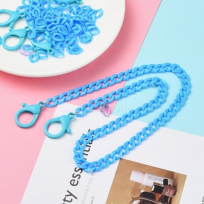 DIY Masks/Glass Chains Making Kits DIY-YW0002-74A-1