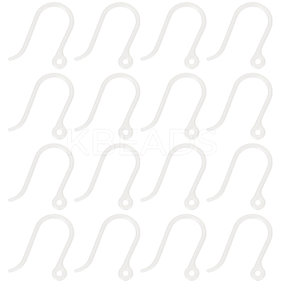 200Pcs Plastic Earring Hooks KY-SC0001-81B-1