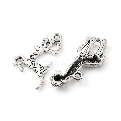 50Pcs 25 Styles Tibetan Style Alloy Pendants FIND-YW0002-13-1
