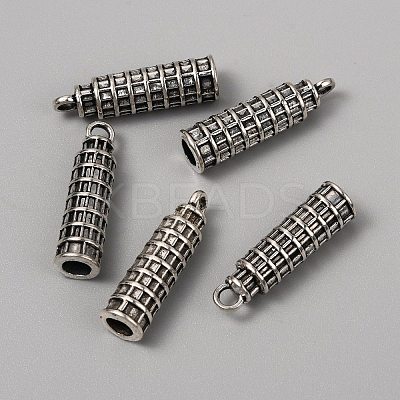 Tibetan Style Alloy Pendants FIND-CJC0018-18AS-1