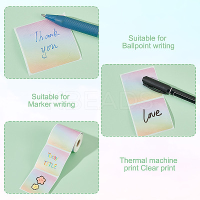 PET Adhesive Stickers DIY-WH0504-238-1
