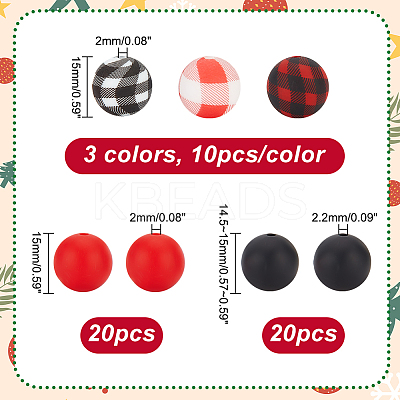5 Style Silicone Beads SIL-GA0001-05-1