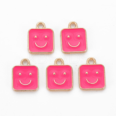 Alloy Enamel Charms ENAM-T016-13-RS-1