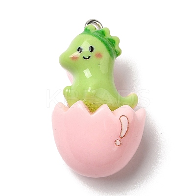 Cute Opaque Resin Pendants LS-RESI-L038-08P-03-1