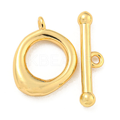 Brass Toggle Clasps LS-KK-A223-09G-1