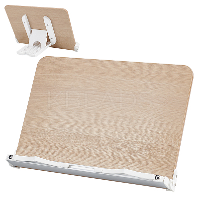 Wood Book Stand AJEW-WH0413-97B-1
