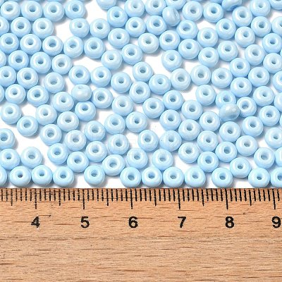 Baking Paint Glass Seed Beads SEED-B001-02A-08-1
