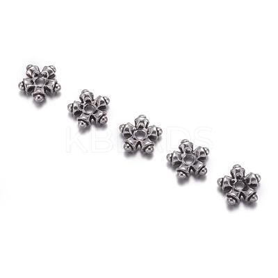 Tibetan Style Spacers beads AB5464Y-1