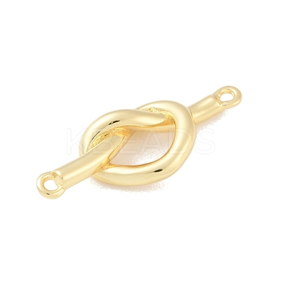 Rack Plating Brass Connector Charms KK-A224-19G-1