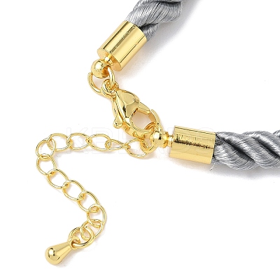 5MM Nylon Twisted Cord Necklace Making FIND-G096-01G-13-1
