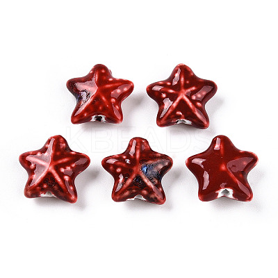 Handmade Porcelain Beads PORC-N008-09C-1