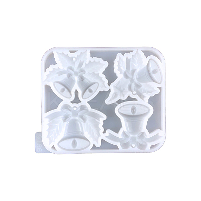 Christmas Bell DIY Food Grade Silicone Pendant Molds SIMO-PW0017-16-1