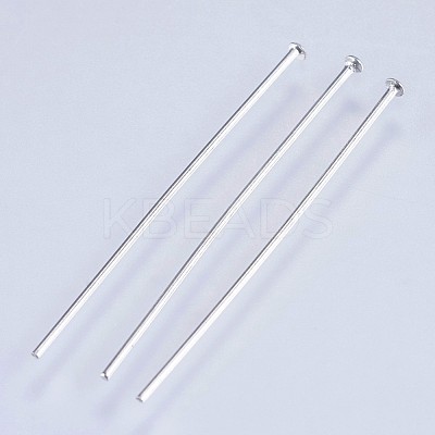 Tarnish Resistant 304 Stainless Steel Flat Head Pins STAS-F145-07P-0.6x30mm-1