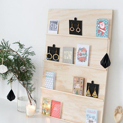 24Pcs PU Leather & Sponge Jewelry Pendant Nceklace Display Cards NDIS-SP0001-03B-01-1