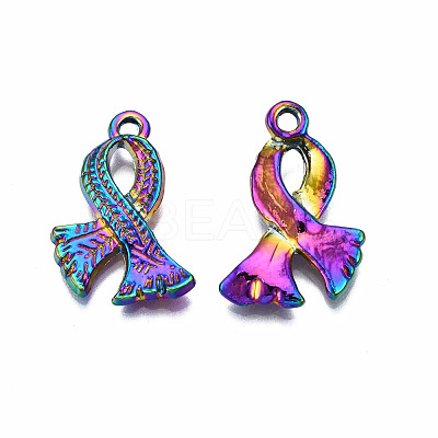 Rainbow Color Alloy Pendants PALLOY-N163-119-NR-1