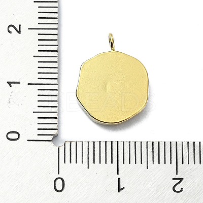 Ion Plating(IP) 304 Stainless Steel Pendants STAS-B058-23G-01-1