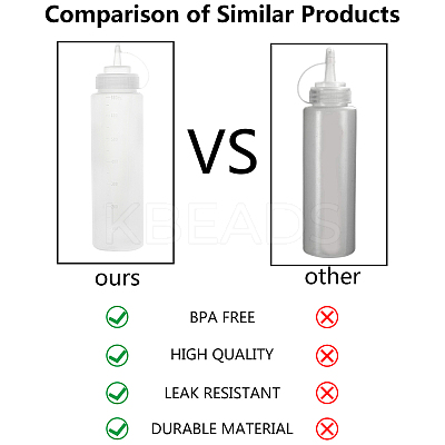 Plastic Squeeze Bottles & Chalkboard Sticker Labels Kits TOOL-PH0017-39-1