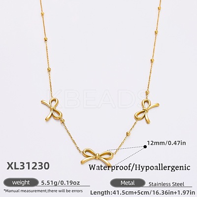 316L Surgical Stainless Steel Link Chain Necklaces for Women FS-WGE9B28-06-1