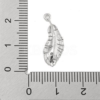 Brass Micro Pave Clear Cubic Zirconia Pendants KK-U015-12P-1