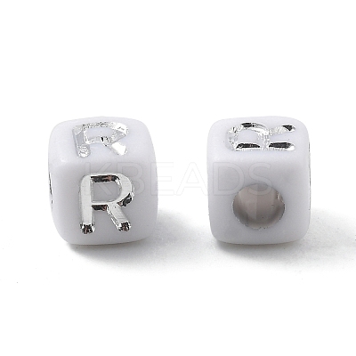 Opaque Acrylic Beads OACR-D282-06R-1