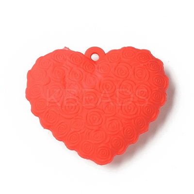 Opaque Resin Pendants RESI-D065-F02-1