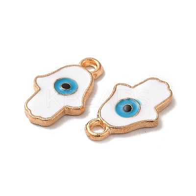 Alloy Enamel Charms ENAM-Q448-02LG-02-1