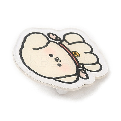 Dog Angel Acrylic Brooches LS-JEWB-P018-01B-1