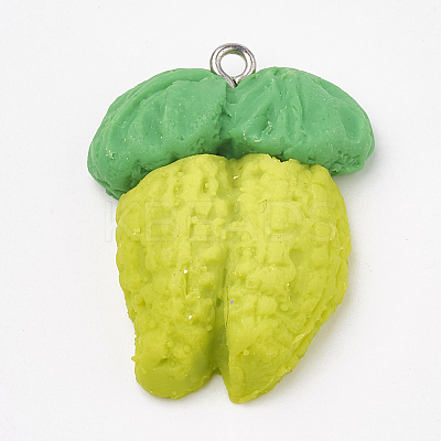 Handmade Polymer Clay Pendants LS-X-CLAY-T012-11-1