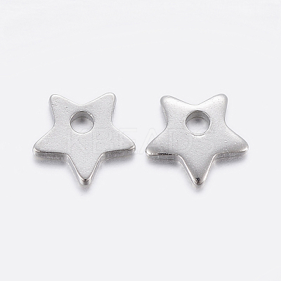 Tarnish Resistant 304 Stainless Steel Charms STAS-F159-54P-1