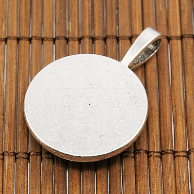 25mm Transparent Clear Domed Glass Cabochon Cover for Photo Pendant Making TIBEP-X0008-FF-1
