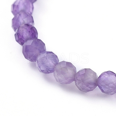 Natural Mixed Gemstone Stretch Bracelets BJEW-JB05108-1