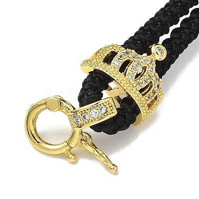 Nylon Cord Necklaces Findings KK-Q019-10G-02-1