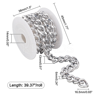 DIY Chain Necklace Making Kits DIY-CA0002-76-1
