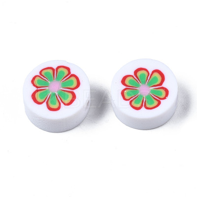 Handmade Polymer Clay Beads CLAY-N008-039N-1