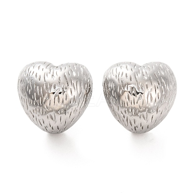 Tarnish Resistant 304 Stainless Steel Stud Earrings EJEW-G395-14P-1