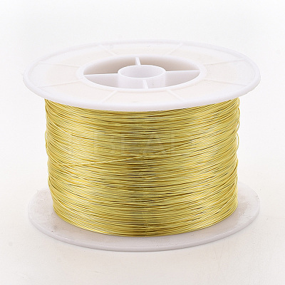 Round Copper Jewelry Wire CWIR-S003-0.4mm-02G-1