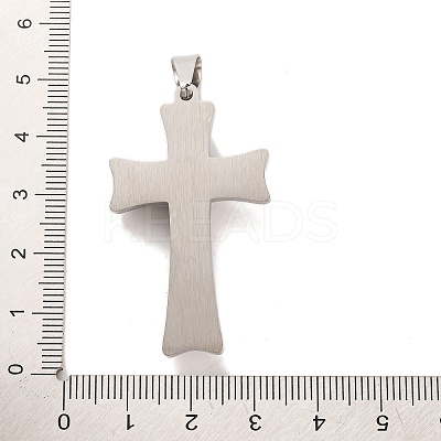 Non-Tarnish 304 Stainless Steel Pendants STAS-Z080-02P-1