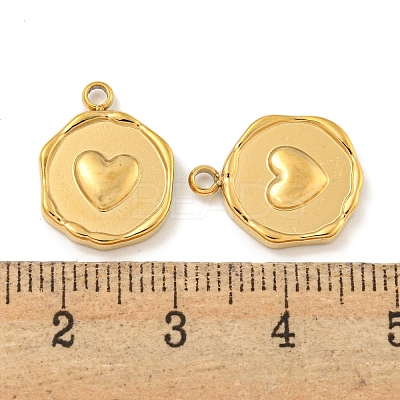 Ion Plating(IP) 304 Stainless Steel Pendants STAS-A099-06G-1