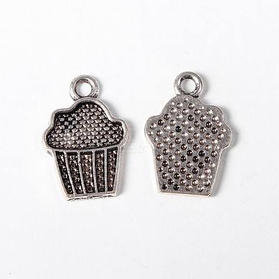 Tibetan Style Alloy Drink Charms TIBEP-A100748-S-LF-1