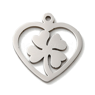 Non-Tarnish 201 Stainless Steel Pendants LS-STAS-E206-06P-02-1