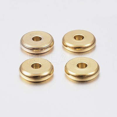 Ion Plating(IP) 304 Stainless Steel Spacer Beads LS-X-STAS-F135-06G-1
