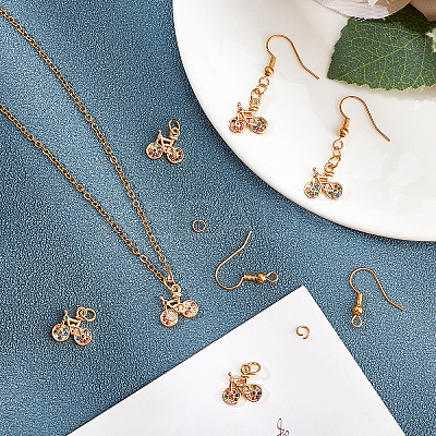 DIY Dangle Earring Making Kits DIY-AR0001-58-1